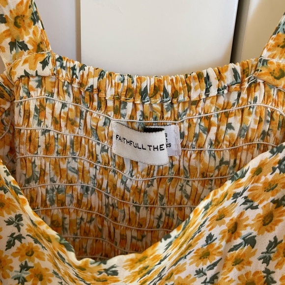 Faithful the Brand Yellow Floral Jumpsuit - Picture 8 of 14